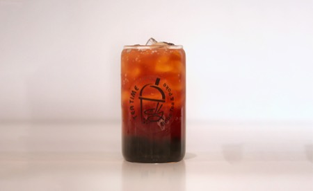 Black Tea drink at Tea Time in Waco