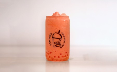 Fruit Snow Ice / Slush drink at Tea Time in Waco